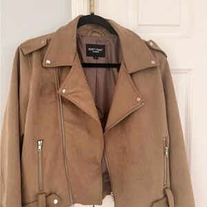 Velvet Heart woman Classic Tan jacket sz M